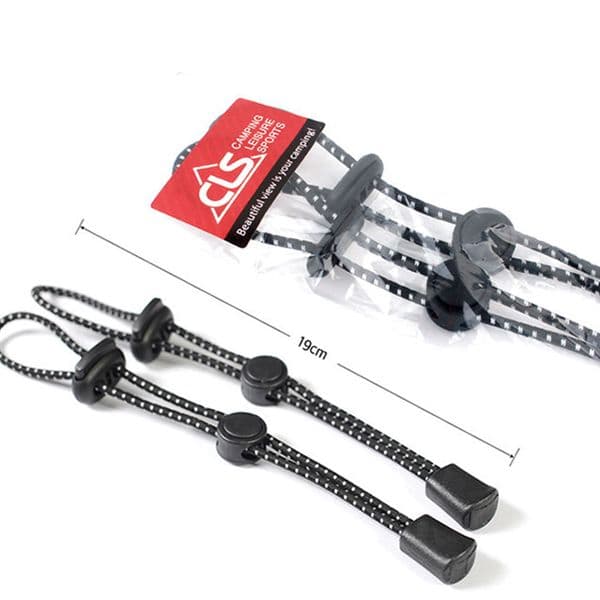 Strong and Durable Backpack Hiking Stick Holder, Elastic Rope, Hanging Walking Pole, Fixing Buckle, Camping Lanyard