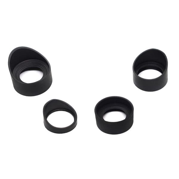 Microscope Rubber Eyepiece Cover Guards Soft Eyepiece Shield Biological Binocular Microscope Eye Cup Oculars Protections