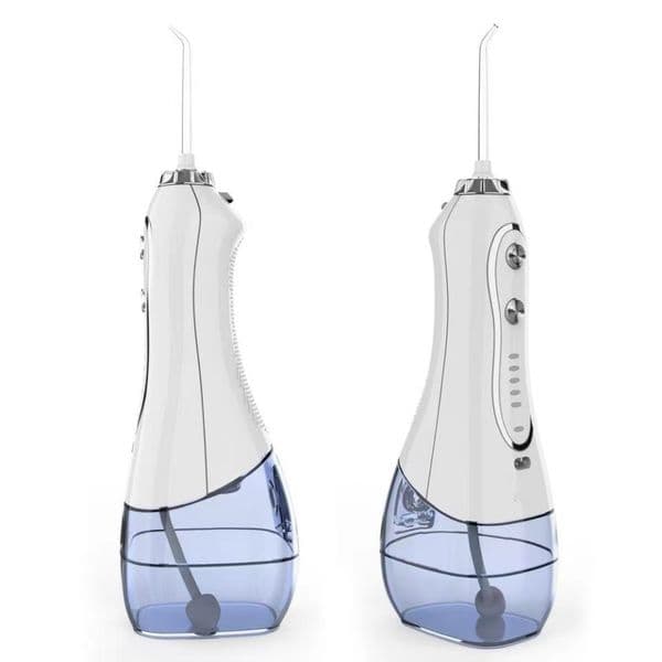 VWONST 5 Modes Portable Oral Irrigator 300ml Dental Water Flosser Jet USB Rechargeable Teeth Cleaner Whitening Care 5Nozzles&Bag