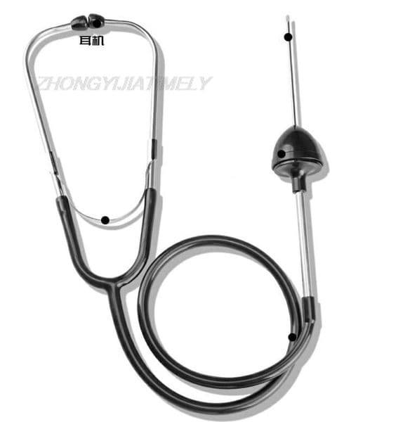 Cylinder abnormal sound stethoscope, engine pulley inspector, cylinder noise detector, auto repair and maintenance tools.