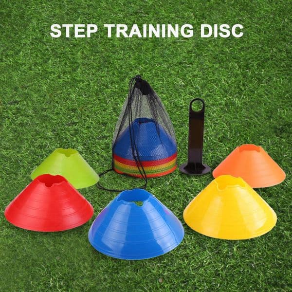 Strong Training Sign Ultralight Marker Bucket Not Easy to Deform Long Life Soft Disc Cone Football Training Sign