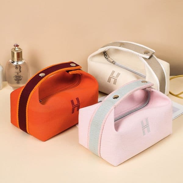 Simple Portable Cosmetic Dustproof Skin Care Product Storage Handbag Large-capacity Hand Wash Bag Travel Organizer new