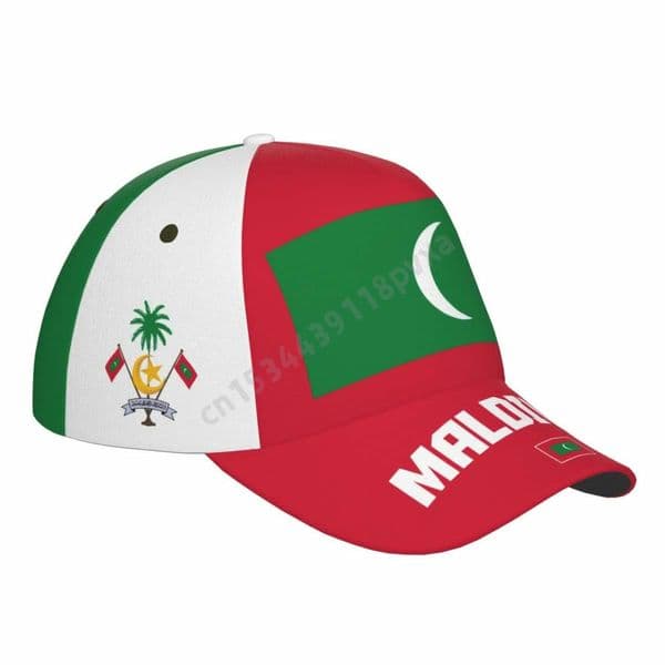 Unisex Maldives Flag Maldivians Cool Adult Baseball Cap Patriotic Hat for Baseball Soccer Fans Men Women