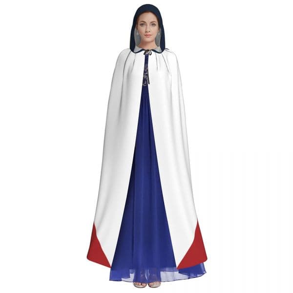 Unisex Witch Party Reversible Hooded Adult Vampires Cape Cloak Commemorative Flag Of Utah