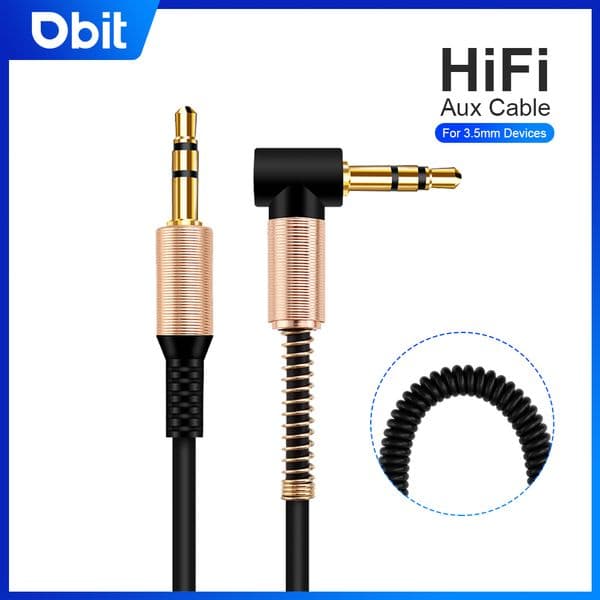3.5mm Jack Audio Cable AUX Speaker Cable Car Headphone Male to Male Adapter,1.5M Retractable Suitable For Xiaomi Samsung