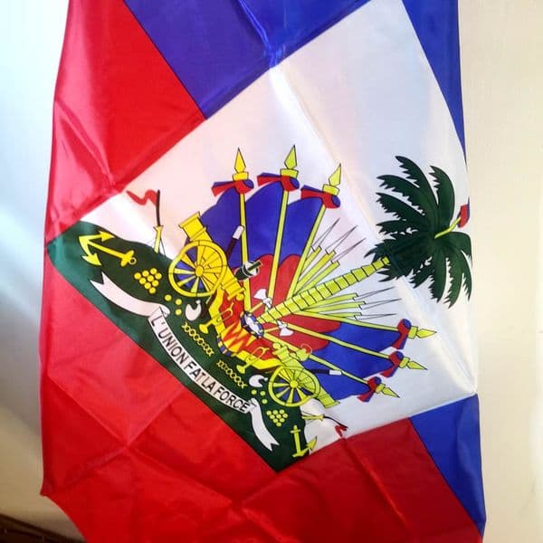 Haiti Flag 90x150cm Hanging Polyester Blue RedPrinted National Flag Haiti Sports Banner
