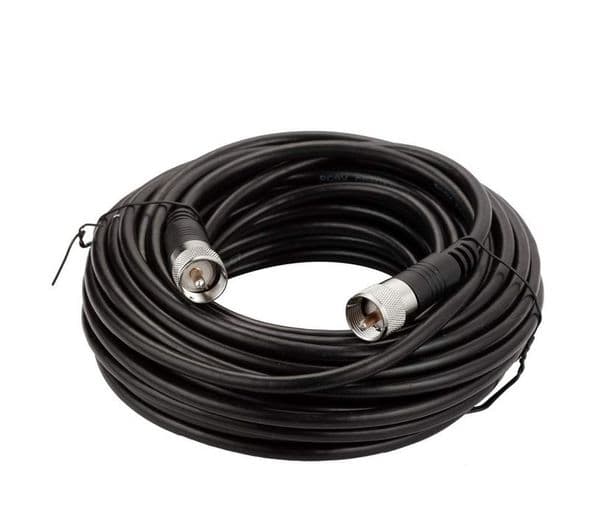 Jumper Coaxial Cable UHF PL259 Male to Male SO239 M Male Coax Cable Low Loss for CB Radio Antenna,HAM Radio VHF Antenna Analyzer b3414