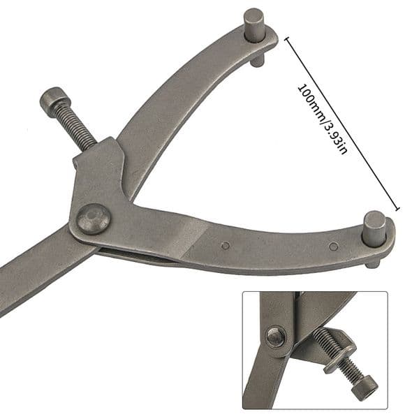 Flywheel Wrench Adjustable Y-Type Magneto Fixed Clamp Alloy Magneto Clutch Disassembly Assembly Tool Motorcycle Repair Tools