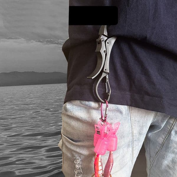 6.3 in Fishing Pliers Fish Clip Lip Fishing Tools Locking Clamp Pliers Fishing Plier Gripper Fishing Gifts for Men for Fishing