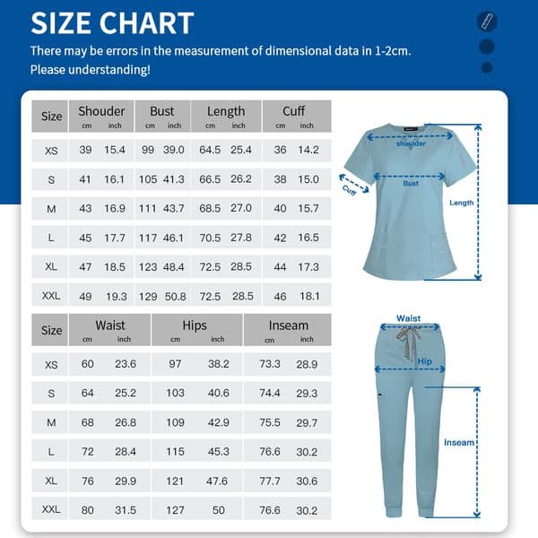 Elastic Nurse Uniform High Quality Clinical Workwear Operating Room Suit Medical Scrubs Set Nursing Accessories Doctor Top Pants