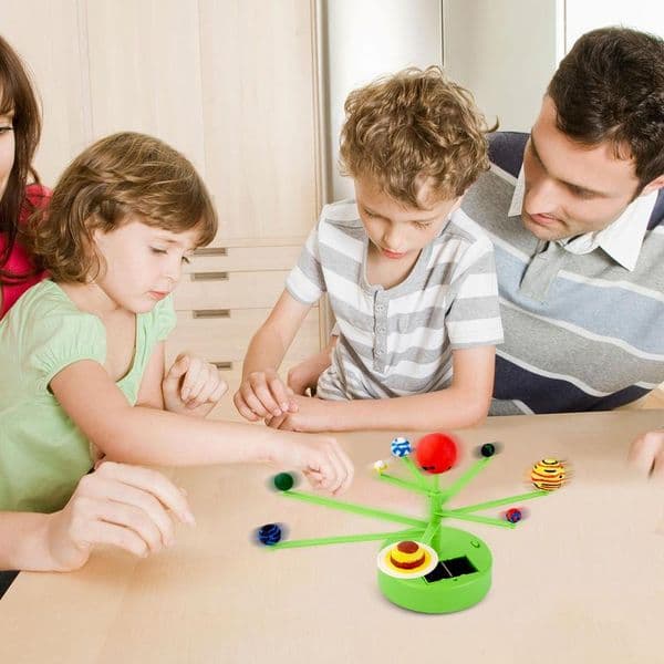 Solar System Planets 3-D Solar System Toys Science Kit Astronomy Solar System Model Kit With 9 Planets Educational Toy STEM