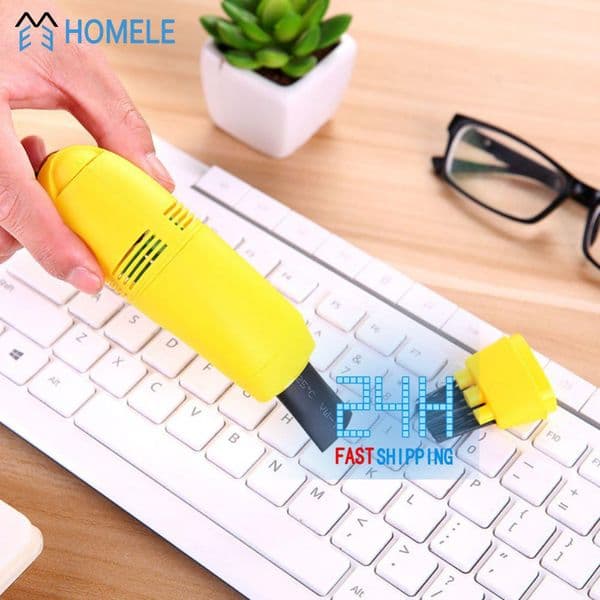 Mini Keyboard Vacuum Cleaner Usb Endurance Keyboard Cleaning Brush For Laptop Desktop Pc Cleaning Kit Tool Vacuum Cleaner