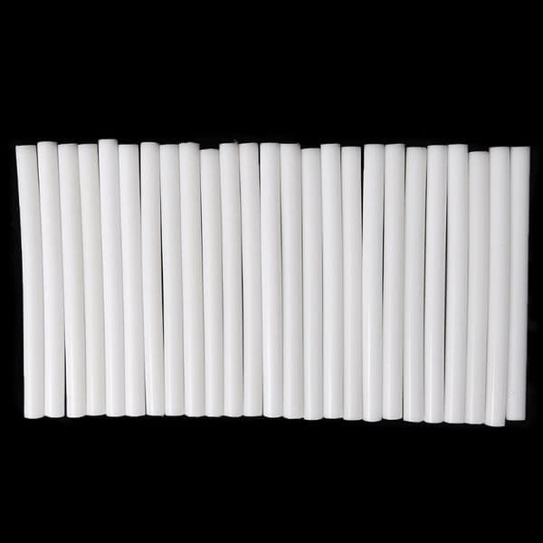 25pcs Hot Melt Glue Stick High Viscosity White 7mm For DIY Craft Toy Repair Tool