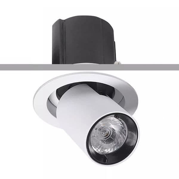 Retractable Led Spotlight Ceiling Recessed Stretchable Spot Lamp 20W 35W Adjustable Angle Downlight For Clothing Shop Corridor