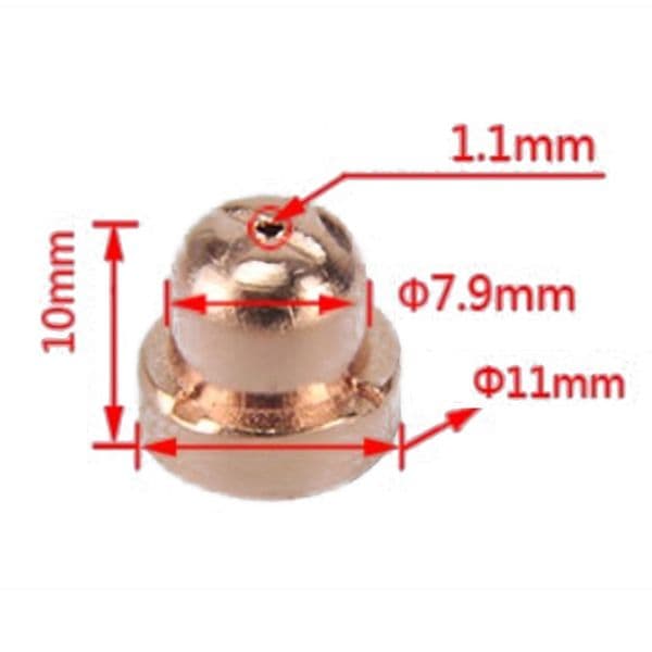 100pcs PT-31 Plasma Cutter Consumables Tips Nozzle Electrode Shroud Ceramic Cup JG-40 WSD-LG40 Cutting Torch Welding Equipment