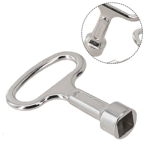 Square Key 3Pcs Square Key Water Tap 8mm Vent Key Heating Key Heating Vent Key High Quality Material Durable And Practical