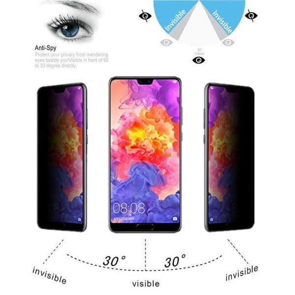 OPPO A73 Screen Protector For OPPO A53 A5 A9 A35 2020 A92 A91 A83 A72 A52 A5S F11 F17 R17 Pro Anti Spy Privacy Tempered Glass
