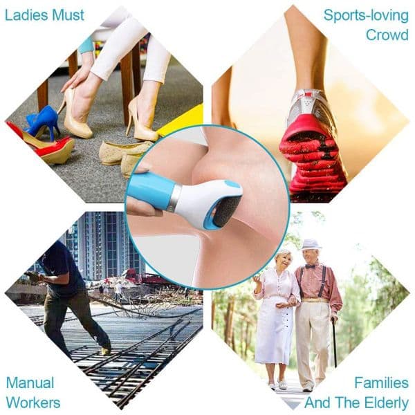 Foot Care Machine Foot Hard Dry Dead Cuticle Skin Remover Pedicure Care Tools Removal Foot Grinding File Skin Electric Tool