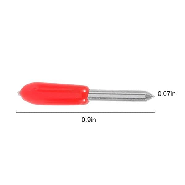 30Pcs Replacement Cutting Blades 30/45/60 Degree Carbide Fine Point Blades Sharp DIY Art Craft Carving Blades for Cardboard