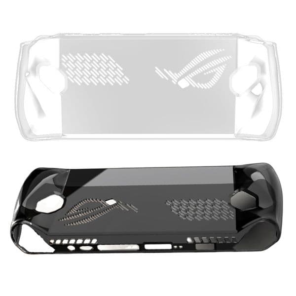 Clear Case For Asus ROG Ally Semitransparent Protective Case Cover TPU Console Protector With Cooling Hole Game Accessories