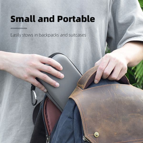 Portable Handbag Hard Shell Carrying Case Bag Anti-scratch Shockproof Waterproof Double Zipper for Insta Go3 Camera Accessories