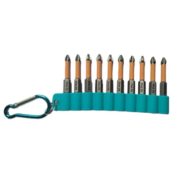 10pcs Magnetic Screwdriver Bits Hex Shank W/ Bit Holder PH2 50mm For Electric Driver Power Tools Hand Drills Accessories