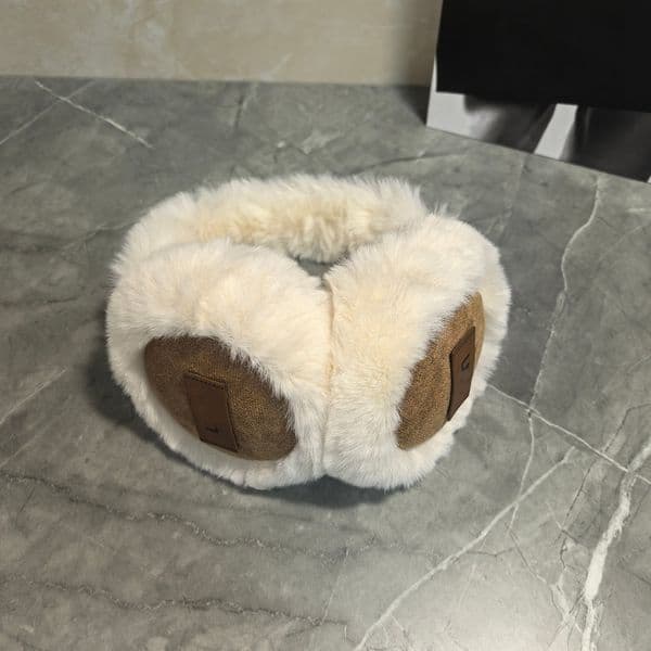 Beanie/Skull Caps Womens Mens Ear Muffs Warm Plush Earmuffs Designer Unisex Pure Color Fluffy Earmuff Fashion Foldable Soft Simple