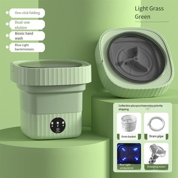 6L 11L Folding Portable Washing hine Big Capacity with Spin Dryer Bucket for Clothes Travel Home Underwear Socks Mini Washer d6c6a
