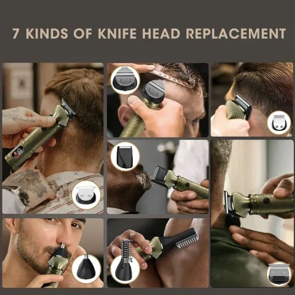 New Hair Cutting Machine Resuxi LK-886 Multifunctional Hair Clipper Men's Home Nose Wool Set Electric Shavery Sword Scraped
