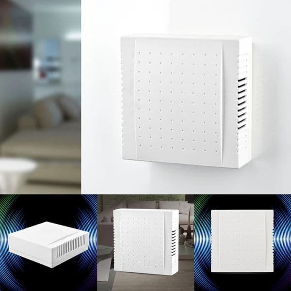 Wired Doorbell Panel Home Hotel Door Bell Panel White Loud Warm Mounted Wall Office Villas 220V Wired Doorbell Din 108x108x36mm