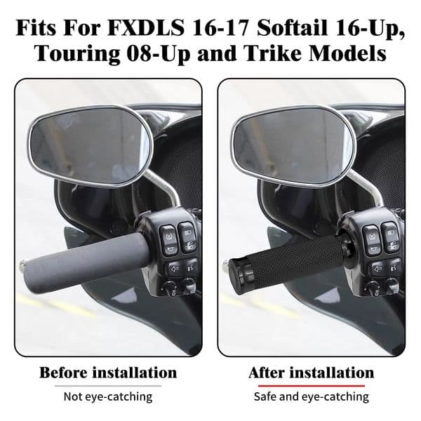 Motorcycle Electronic Throttle Hand Grips Handlebar Grips For Harley Touring Street Glide Road Glide Road King FLHR