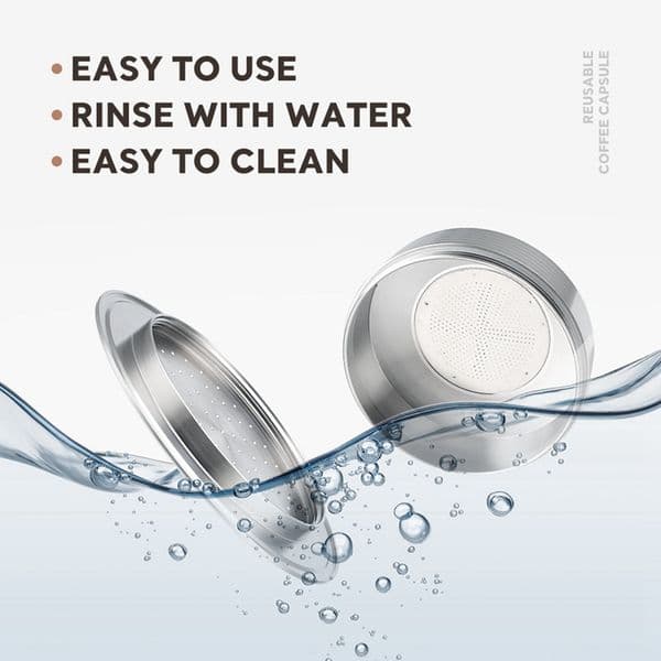 Reusable Coffee Capsule For Senseo HD7801 Coffee Capsule Machine Eco-Friendly Refillable Pods Espresso Maker