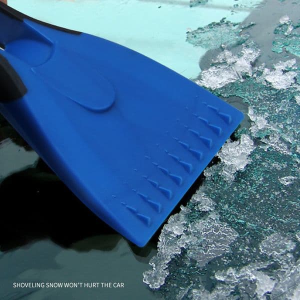 Silicone Car Ice Scrapers Car Snow Brush Soft Anti-skid Handle Car Ice Scraper Auto Snow Shovel Removal