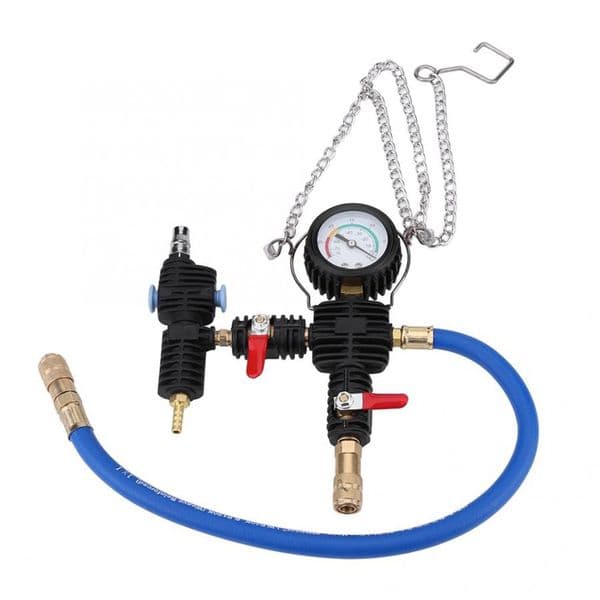 Auto Engine Cooling System Vacuum Purge Coolant Refill Tool Universal Replace Tool Set with Hose for Car