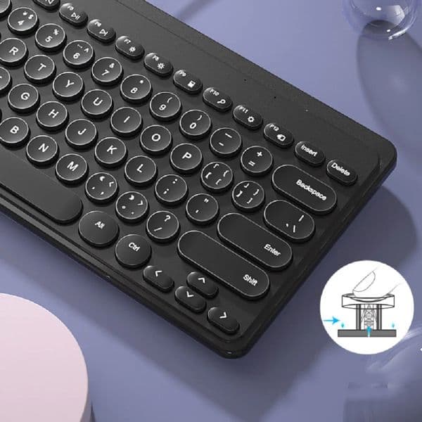 Wire Keyboard Mouse Combo Protable Mini Ergonomic Slient Gaming Keyboard and Mouse Kit For PC Gamer Computer Macbook Laptop