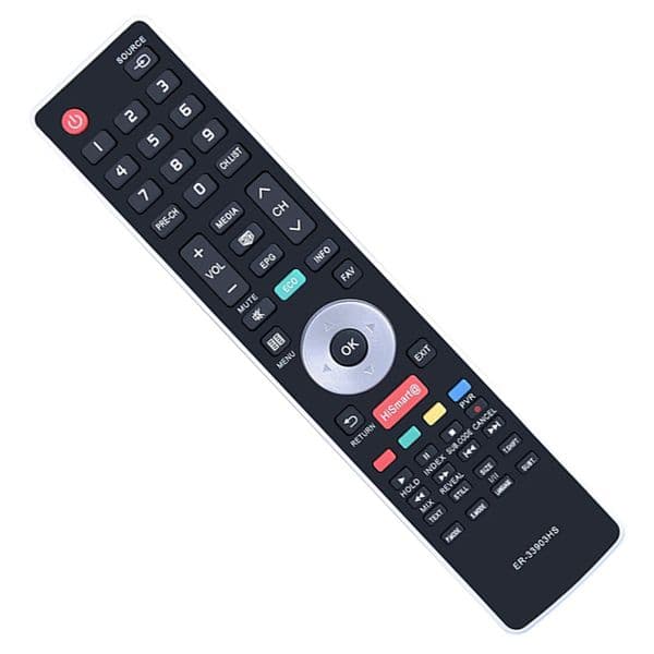 El mando a distancia ER-33903HS es compatible con Hisense TV LHD32K360WSEU LTDN39K360WSGEU LTDN50K360WSGEU 50K220