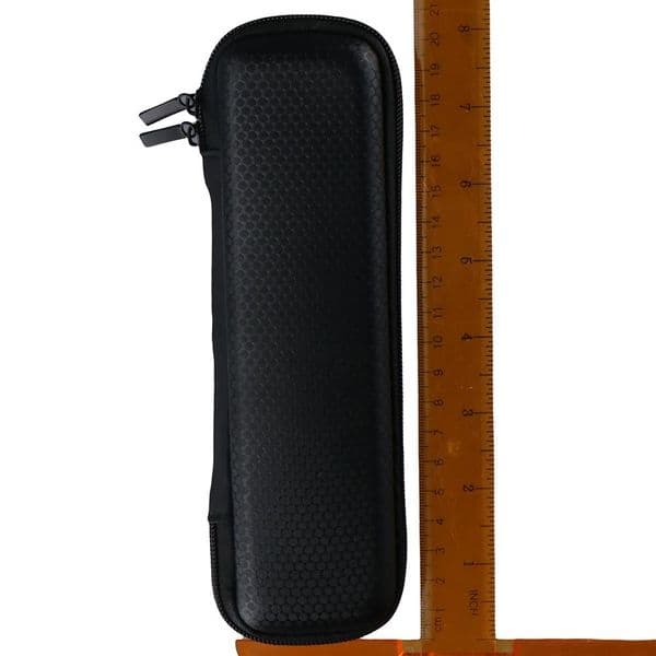 Black Pen Case Holder Portable Hard Shell EVA Storage Bag Pen Case Pouch Office