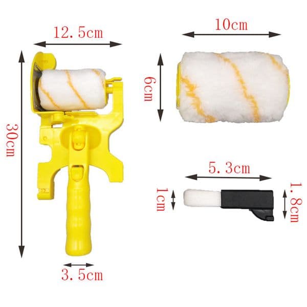 Clean-Cut Paint Edger Roller Wall Ceiling Door Painting Brush Painting Tools