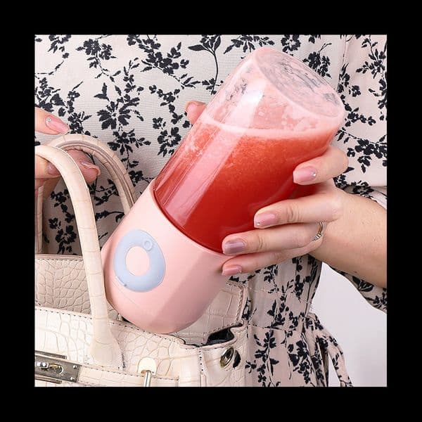 500ML Portable Blender 6 Cutter Mini Juicer USB Electric Blender Fruit Juicer for Fruit and Vegetables Juicer Machine-C