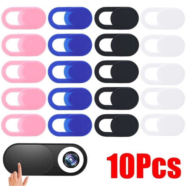 1-10Pcs Webcam Protective Cover for IPad book Pro Mobile Phone Lenses Privacy Sticker Camera Blocker Slider Camera Protector e3c45