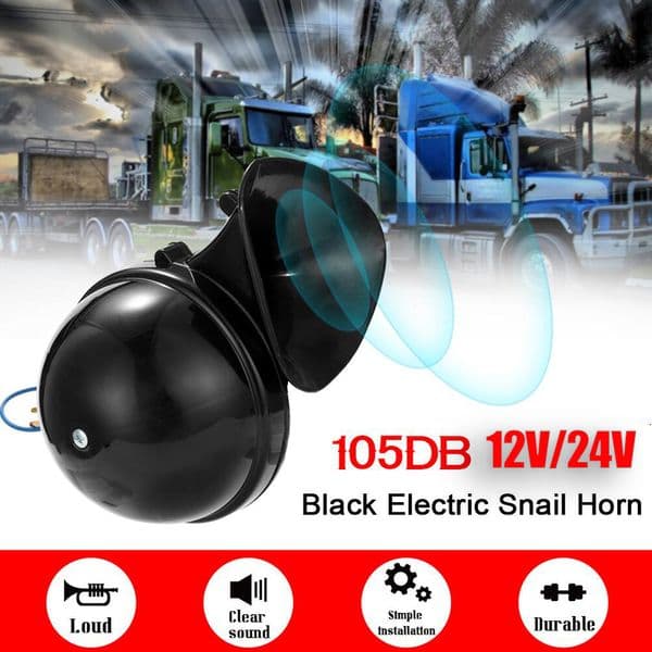 Snail Electric dB Loud Super Horn Air Raging Sound V Waterproof Autohupe Car For Motorbike Truck Boat Vehicle