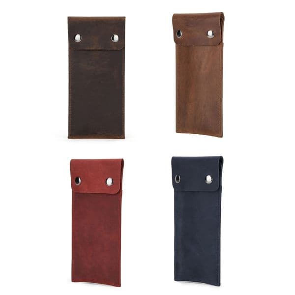 Portable Genuine Leather Watch Storage Bag Single Watch Travel Case for Men and Women Unisex Ornament