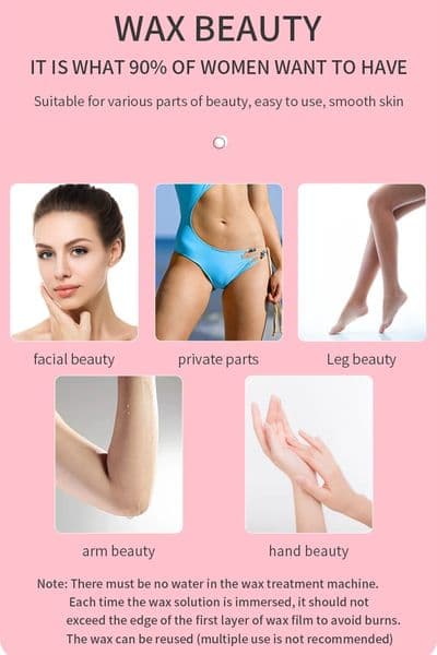 600ml 2025 Paraffin Wax Heater With new 4 Bowls Silicone Bowl Wax Bean Heater Hand And Foot Hair Removal Wax Moisturizing And Hydrating