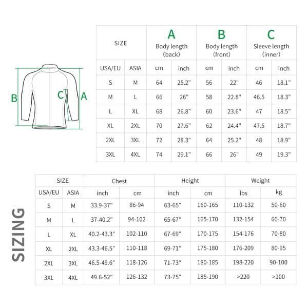 WOSAWE Winter Cycling Jersey Autumn Pro Team Long Sleeve Jacket Clothing Race Bike Jersey Bicycle Cycling Clothes Fleece Lining