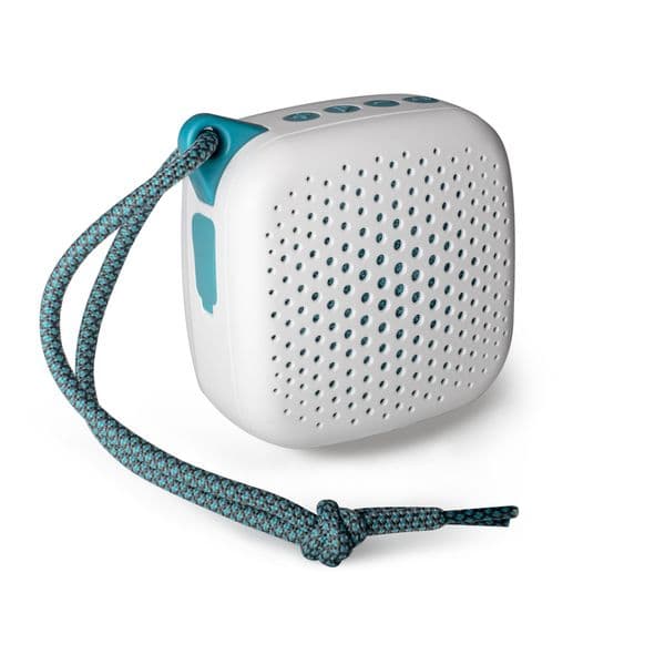 Boompods Rhythm Party Speaker Bluetooth App Control Lighting Ocean Material Waterproof Portable Disco EQ Adjustment Selfie Shot