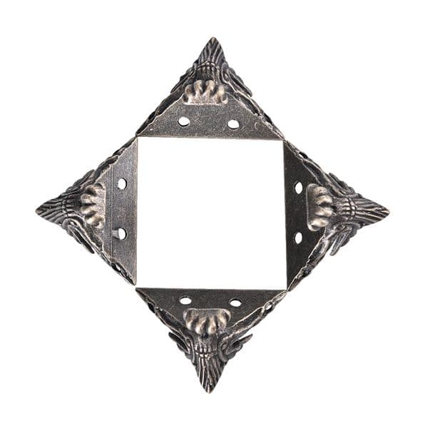 Box Decorative Corner Protector Feet Leg Hardware High Quality Jewellery Kit Metal 42x30mm New Parts Accessories
