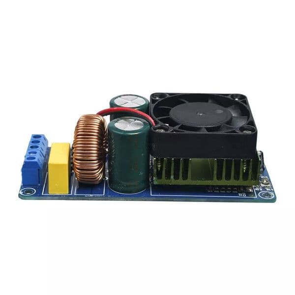 IRS2092S 500W Mono Channel Digital Amp Class D HIFI Power Board With FAN DC Dual Power Supply Power Tools