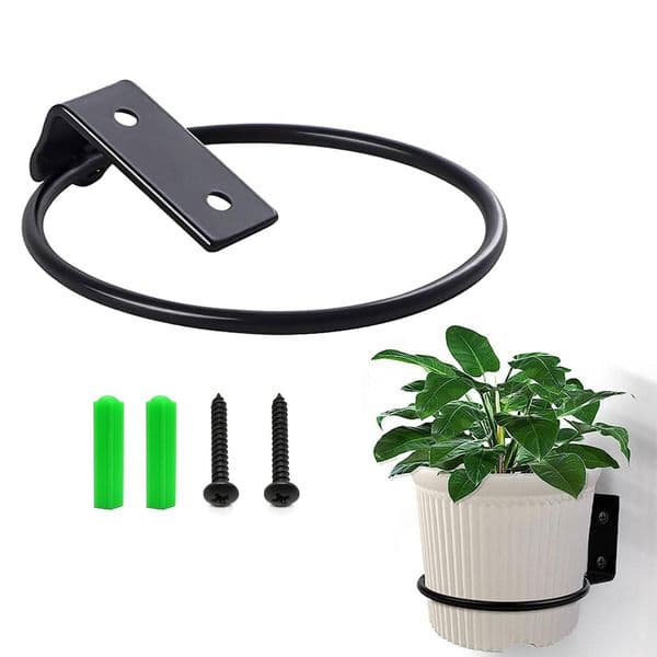 Garden Bracket Hanging Basket Hook, Flower Planter Hangers Rack, Outdoor Hanigng