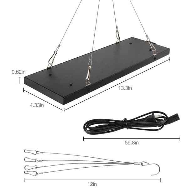 75 LED plant grow Light kit Phyto Lamp growing light fito lamp flower Full Spectrum For indoor Green house Hydro