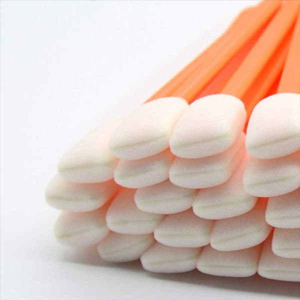 200Pcs Foam Swabs Sticks Cleanroom Detailing Swab Sponge Sticks for Inkjet Printer, Optical Instruments,Camera Sensors